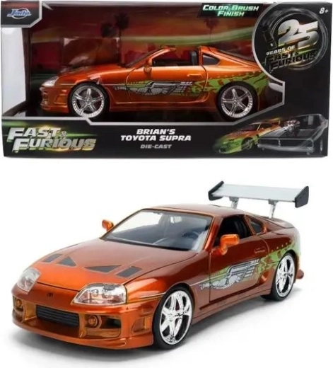 Jada Toys Toyota Supra 1995 edizione anniversario Fast & Furious in scala 1:24