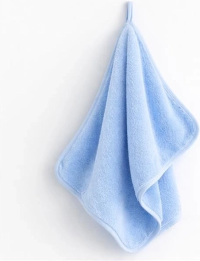 asciugamano in spugna per bambini New Baby 40 × 30 cm blu
