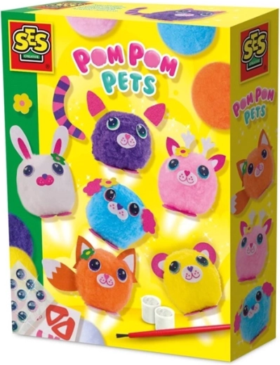 Realizza 6 adorabili animaletti con pompon