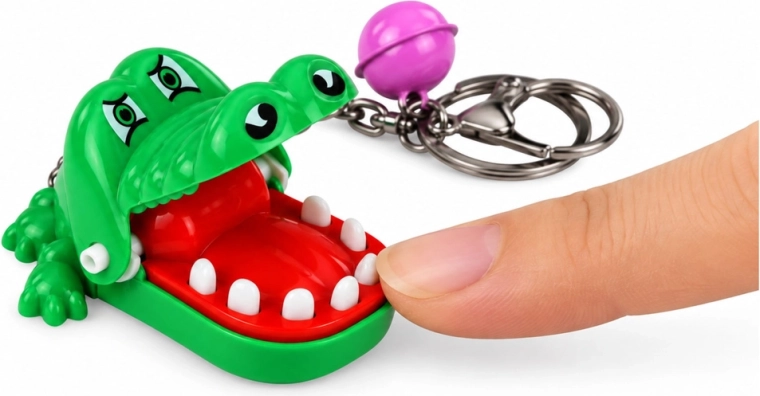 Avvincente gioco con i dentini