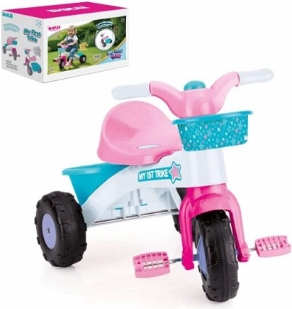 Dolu My First Trike triciclo per bambini rosa