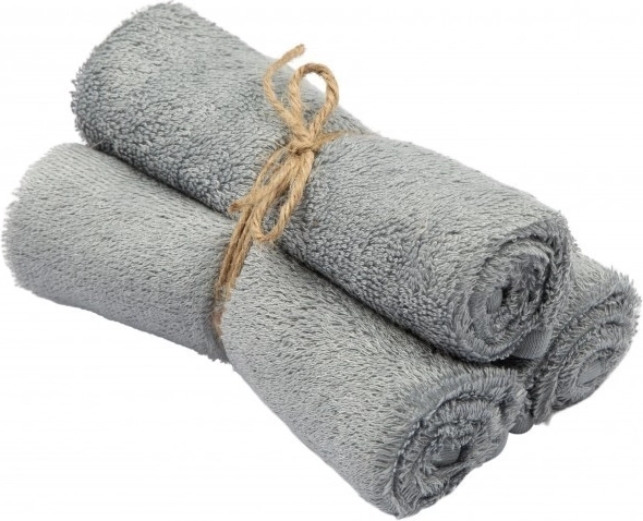 Asciugamani in bambù Timboo Moon Blue 29,5 × 50 cm (3 pz)