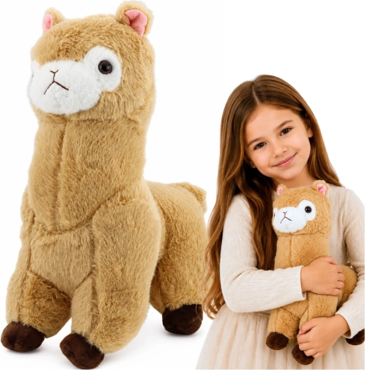 Alpaca di peluche – crema 38 cm