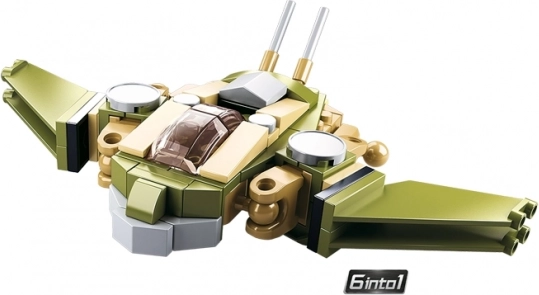 Costruzioni Sluban Re delle Forze di Terra - Robot Militare