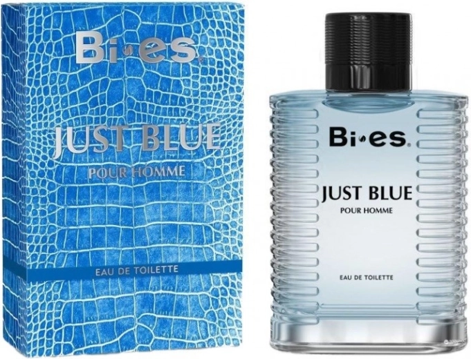 BI-ES Just Blue acqua toilette da uomo 100 ml