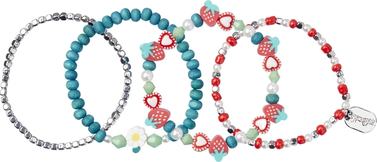 Souza! braccialetti per bambini Kensi con frutta (4 pz)