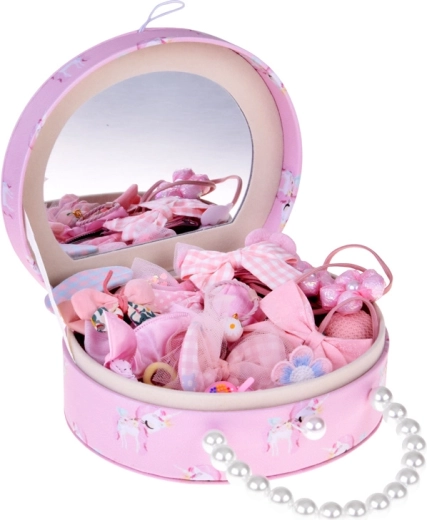 Specchio integrato per pettinarsi con facilità