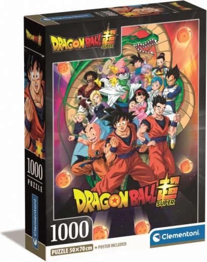 Clementoni puzzle 1000 pezzi – Anime DRAGON BALL Compact