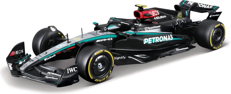 Autentica Mercedes-AMG Petronas W15 (2024) in scala 1:24