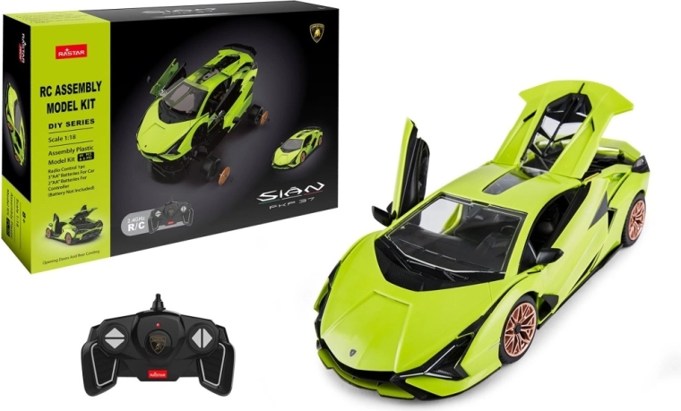 Kit di costruzione RC Rastar Lamborghini Sián 1:18