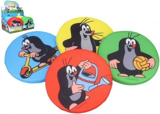 Disco volante con motivo della Talpa
