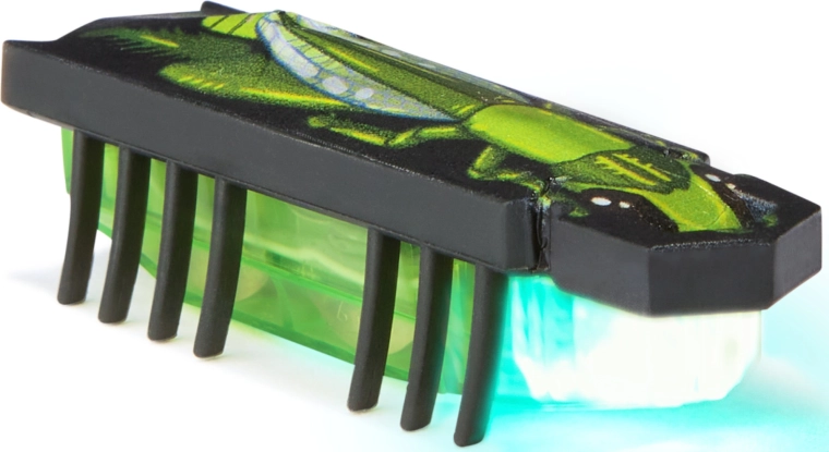 Micro coleottero lampeggiante con propulsione a vibrazione