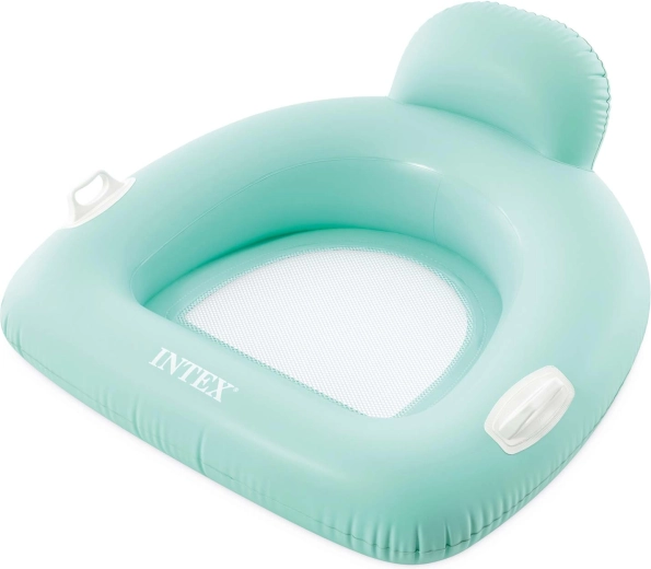 Poltrona gonfiabile da acqua Intex color menta
