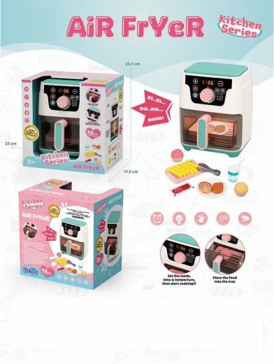 Friggitrice ad aria a batterie per bambini