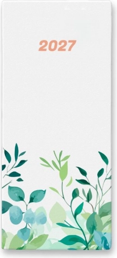 Agenda mensile Garden con copertina in PVC 2027