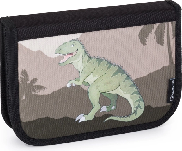 Bagmaster lumi 24 c astuccio scolastico con dinosauro
