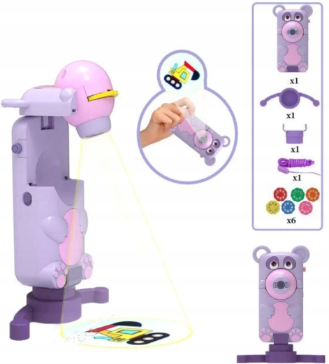 Proiezione nitida e testa girevole