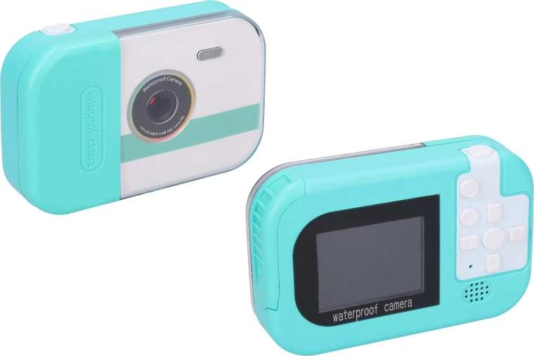 Fotocamera digitale impermeabile per bambini blu