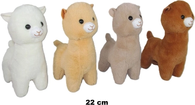 Alpaca di peluche 22 cm