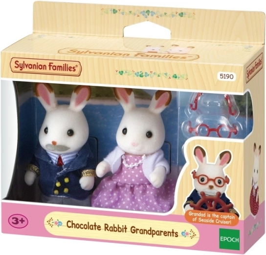 Sylvanian Families nonni dei conigli con orecchie al cioccolato