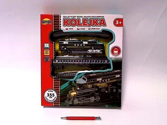 Circuito ferroviario per bambini Dromader a batterie, 355 cm
