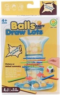Gioco da tavolo con biglie che cadono