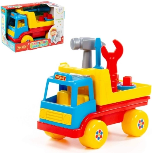 Auto didattico con attrezzi per i più piccoli