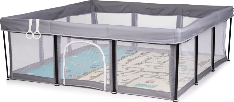 Rete traspirante e ottima visibilità