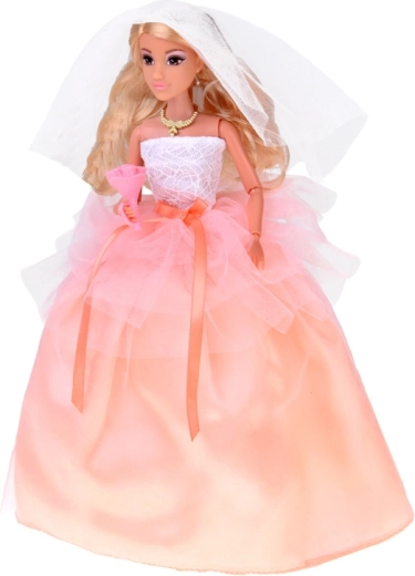 Lunghi capelli biondi da pettinare