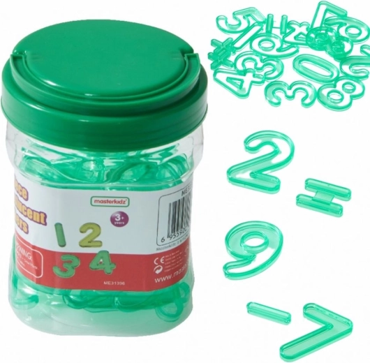 Masterkidz numeri trasparenti per pannello luminoso LED STEM