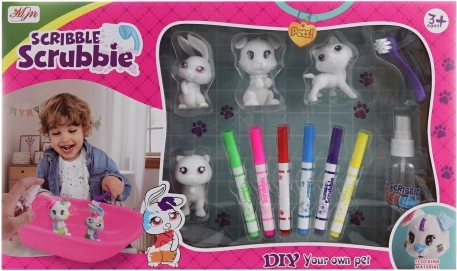 Animaletti da dipingere – set creativo per bambini