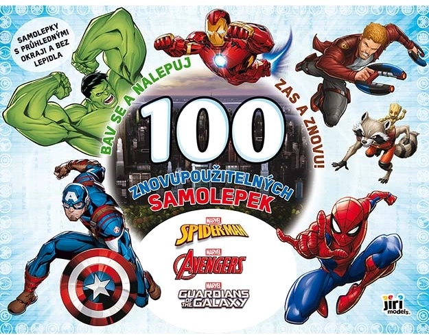 Marvel – adesivi riutilizzabili