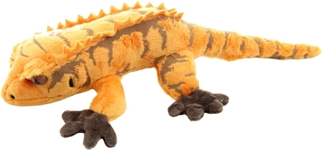 Geco crestato di peluche 30 cm