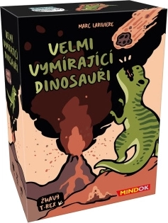 Dinosauri in via di estinzione: T‑Rex Ardente – gioco di carte party