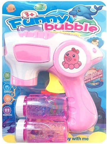 Pistola per bolle di sapone