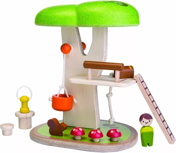 PlanToys casetta sull’albero in legno Tree house