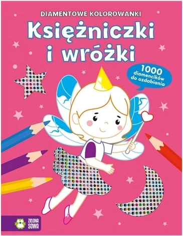 Coloring con diamantini: principesse e fate