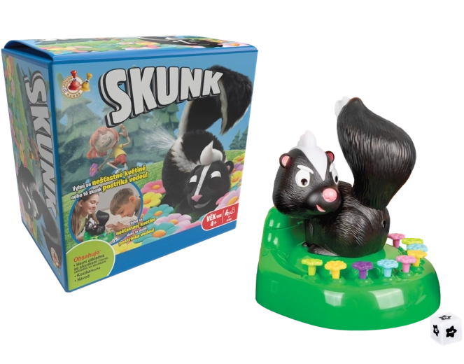 Studo Games Skunk – gioco da tavolo familiare con dado e sorpresa