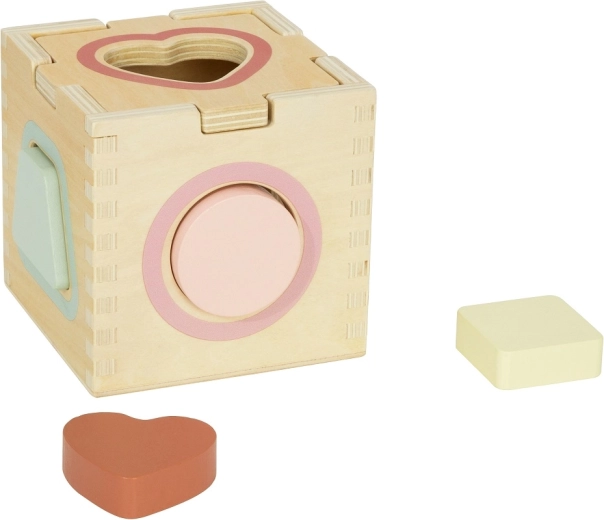 Cubo incastra-forme per forme e logica
