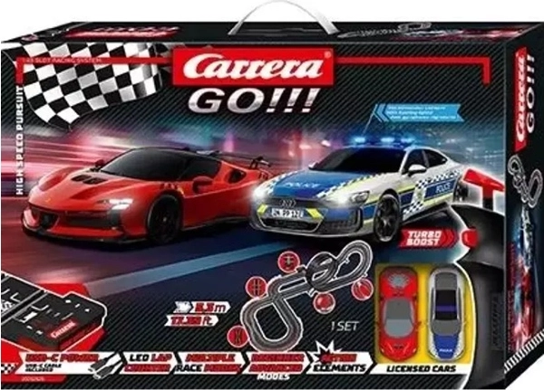 Carrera GO!!! pista elettrica High Speed Pursuit
