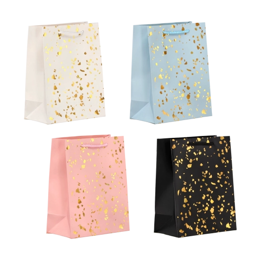 Eleganza senza tempo con pois dorati