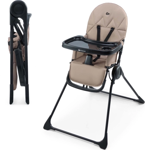 Seggiolone pappa pieghevole Kinderkraft Binci beige