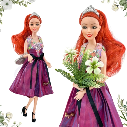 Abito elegante e accessori alla moda