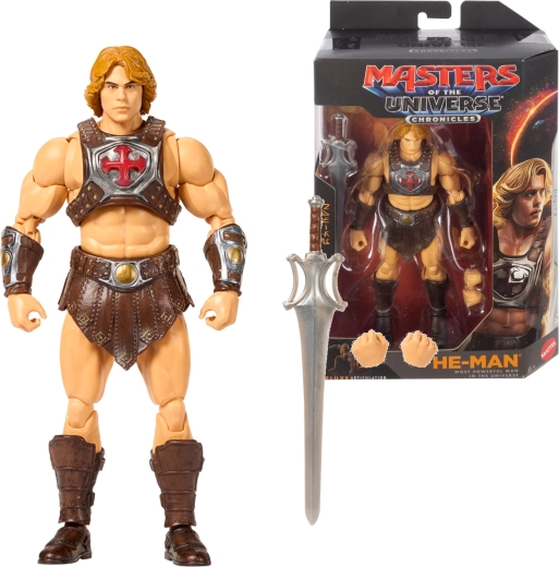 Mattel Masters of the Universe Chronicles action figure He-Man con accessori - 1 pezzo