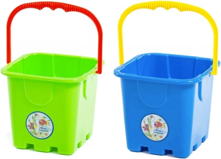 Secchielli per bambini per la sabbia a forma di fortezza