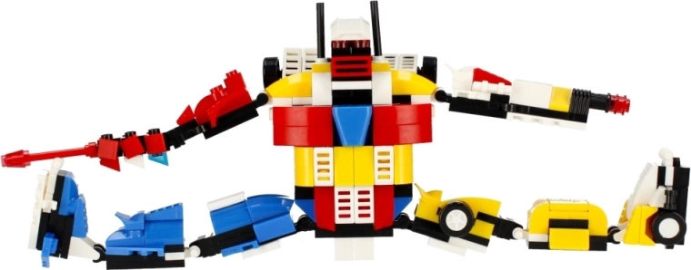 Pezzi colorati e aspetto dettagliato