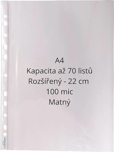 Busta a perforazione Concorde A4 opaca 100 µm 50 pz