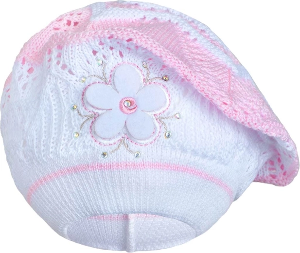 Basco lavorato a maglia New Baby rosa chiaro per bambini 3–4 anni