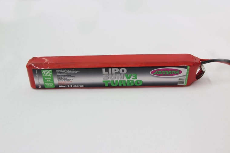 Batteria LiPo LipoSun V3 Turbo 4000 mAh 37 V 45C/80C