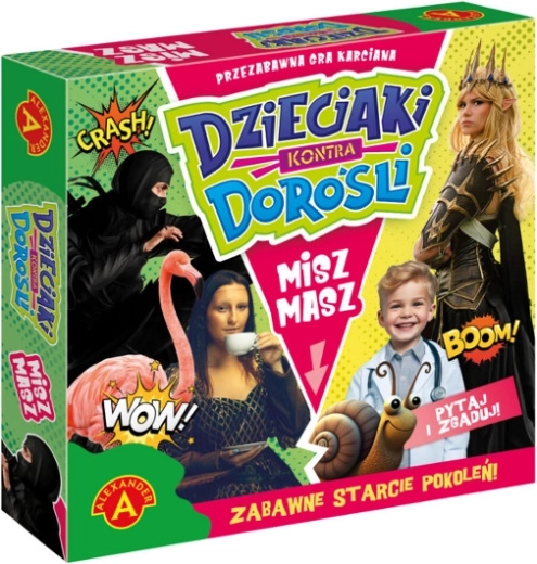 Bambini contro Adulti – Misz Masz gioco a quiz per famiglie